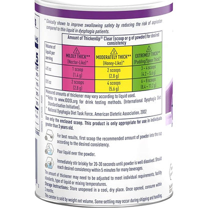 Instant Clear Drink Thickener