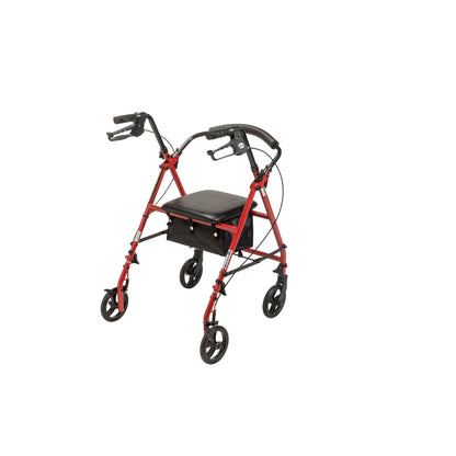 Steel Rollator Walker with Wheels