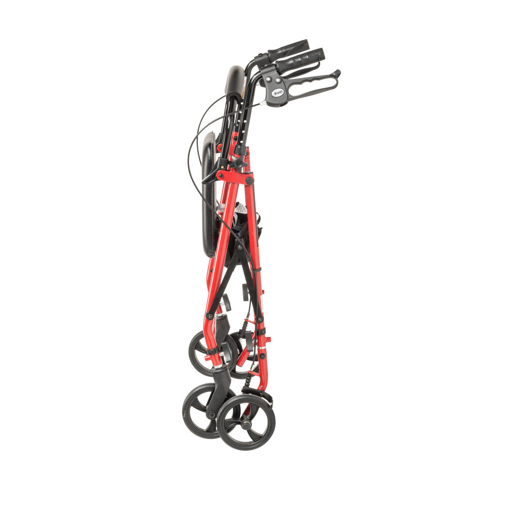Steel Rollator Walker with Wheels