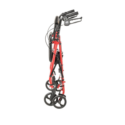 Steel Rollator Walker with Wheels