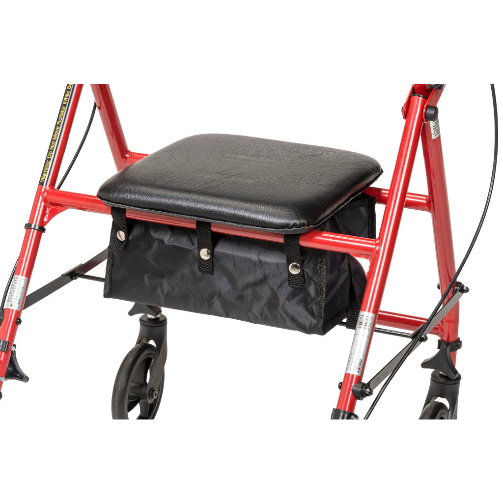 Steel Rollator Walker with Wheels