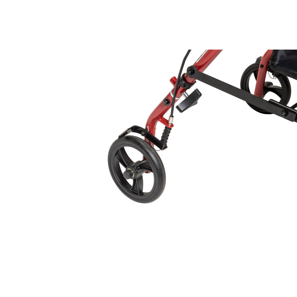 Steel Rollator Walker with Wheels